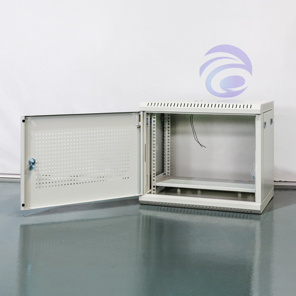 6U壁掛機(jī)柜網(wǎng)孔門(mén)開(kāi)